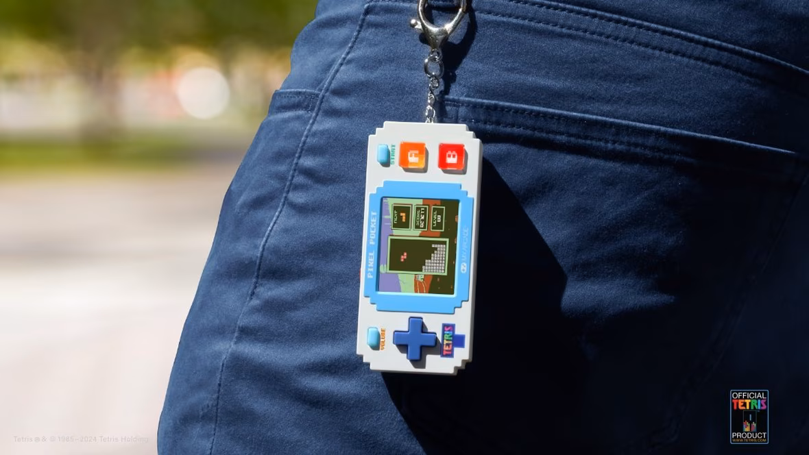 GameStop My Arcade Tetris Pixel Pocket Player