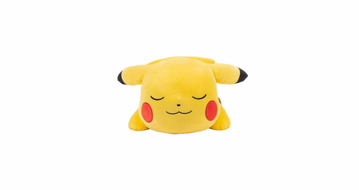 GameStop Jazwares Pokemon Pikachu 18-in Sleeping Plush