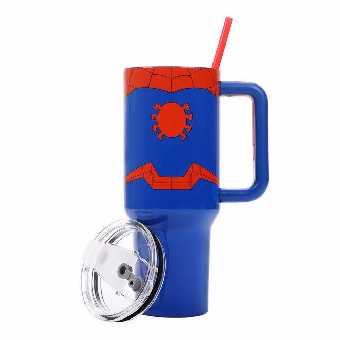 GameStop Marvel Spider-Man Costume 40oz Stainless Steel Tumbler