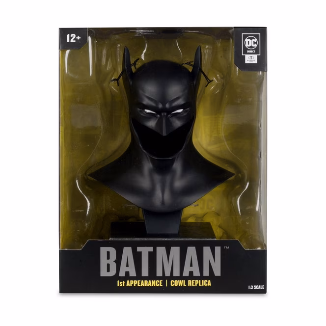 GameStop McFarlane Toys DC Direct Batman (Detective Comics Issue 27) 1:3 Scale Cowl Replica