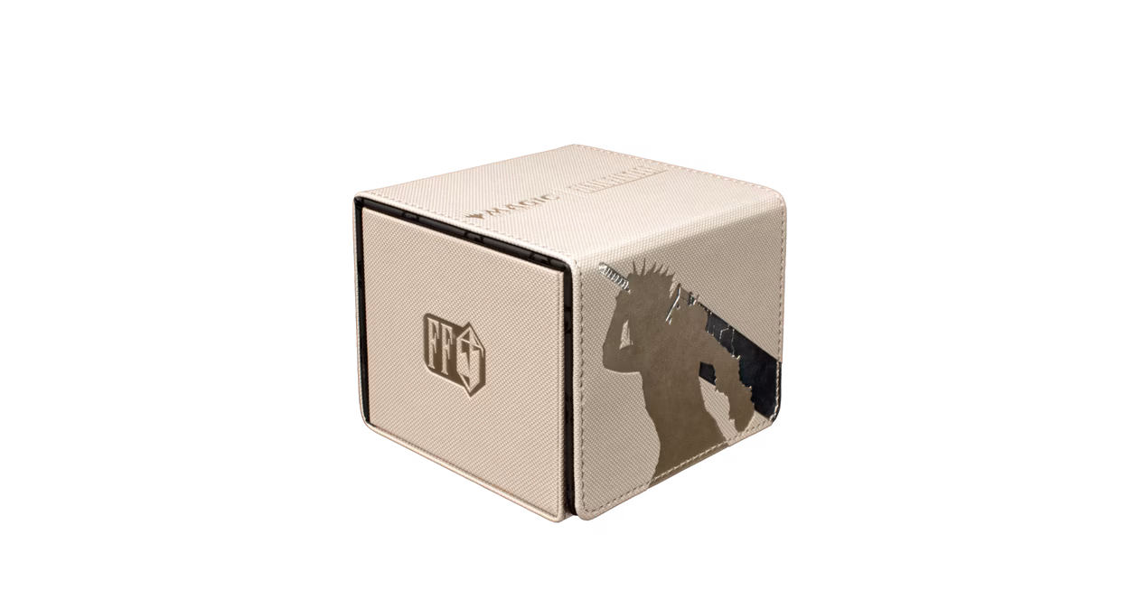 GameStop Ultra Pro Magic: The Gathering Premium Alcove Edge Deck Box - Final Fantasy Edition