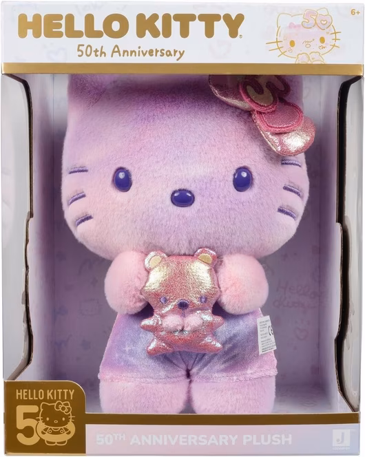 GameStop Jazwares Sanrio Hello Kitty (50th Anniversary) 8-in Plush