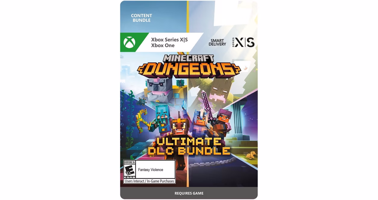 GameStop Minecraft Dungeons: Ultimate DLC Bundle - Xbox Series X/S, Xbox One