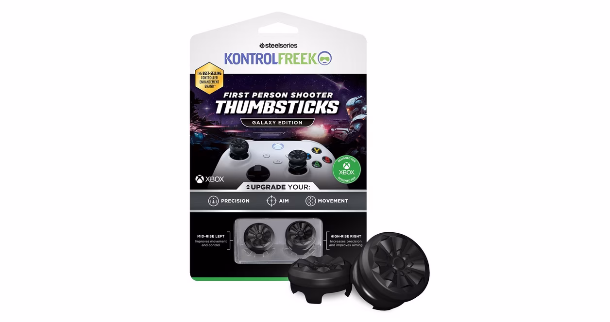 GameStop KontrolFreek FPS Precision Aim Thumbstick for Xbox Series X/S and Xbox One - Galaxy