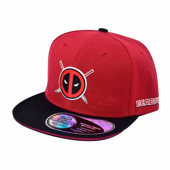 GameStop Marvel Deadpool - Deadpool (Suit 91) Flat Brim Snap Back Hat