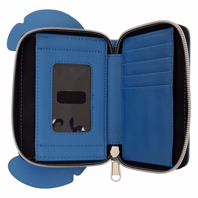 GameStop Loungefly Disney Gamer Stitch Zip Around Wallet GameStop Exclusive