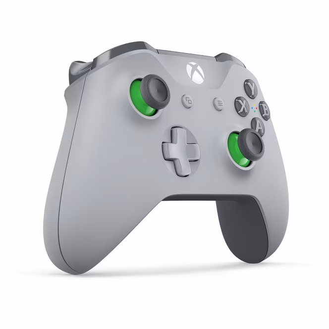 GameStop Microsoft Xbox One Wireless Controller Green and Gray