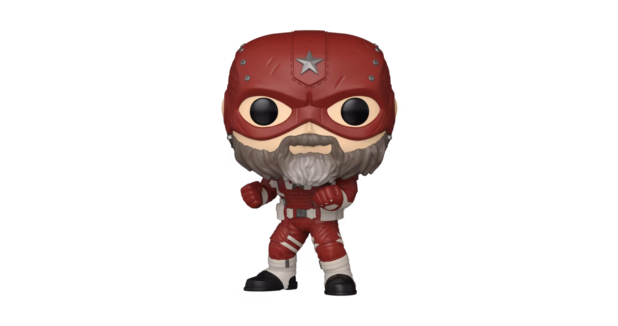 GameStop Funko POP! Marvel: Thunderbolts Red Guardian 3.8-in Vinyl Bobblehead Figure