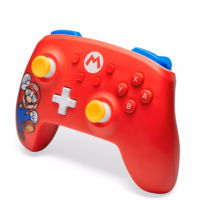 GameStop PowerA Wireless Controller for Nintendo Switch  Mario Joy