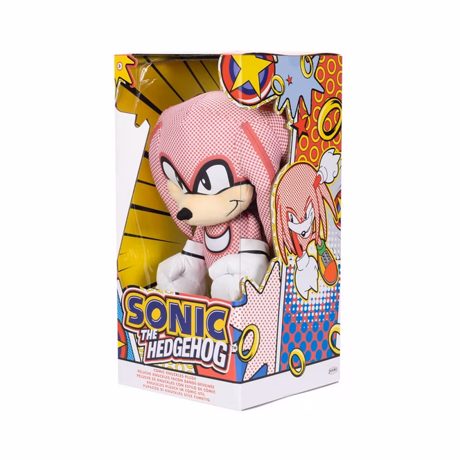 GameStop Jakks Pacific Sonic the Hedgehog Knuckles 15-in Plush Comic Con 2024 Exclusive