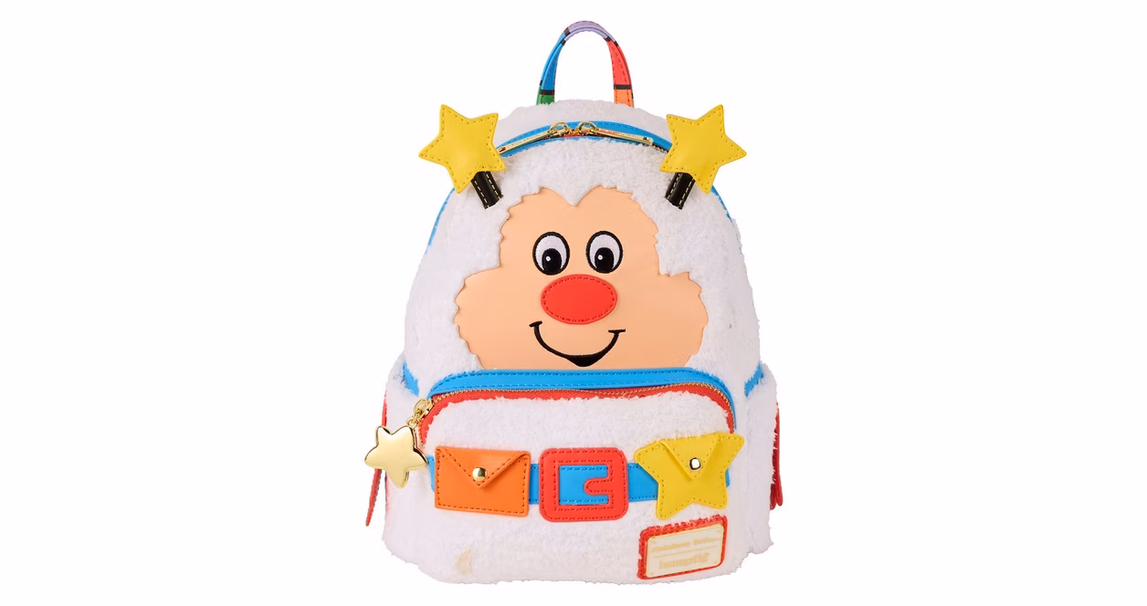 GameStop Loungefly Rainbow Brite Twink Plush Cosplay Light Up Mini Backpack