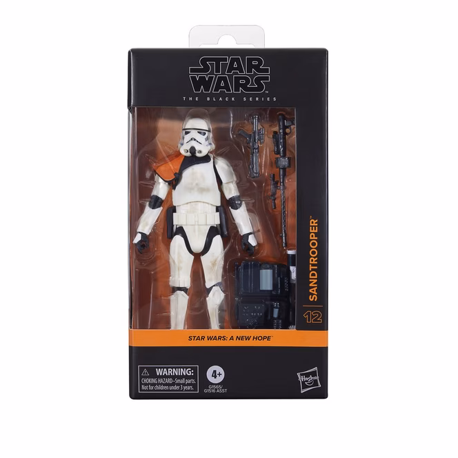 GameStop Habro Star Wars: A New Hope Sandtrooper (The Black Series) 6-in Action Figure