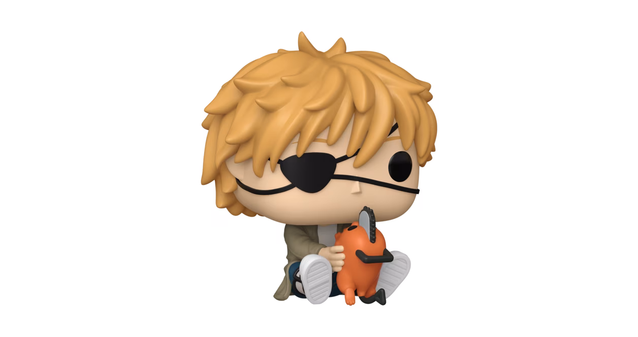 GameStop Funko POP! Animation: Chainsaw Man Denji with Pochita 3.4-in Vinyl Figure