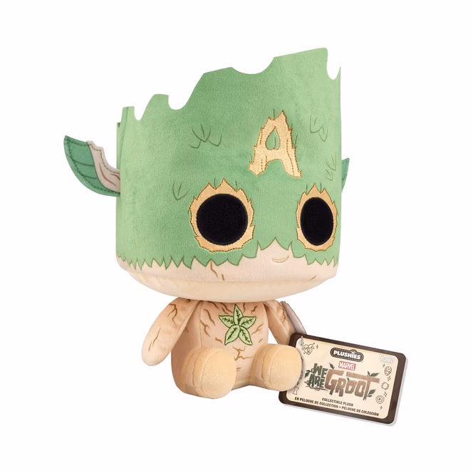 GameStop Funko POP! Plush: Marvel’s We Are Groot: 85th Anniversary Captain America 7-in Plush
