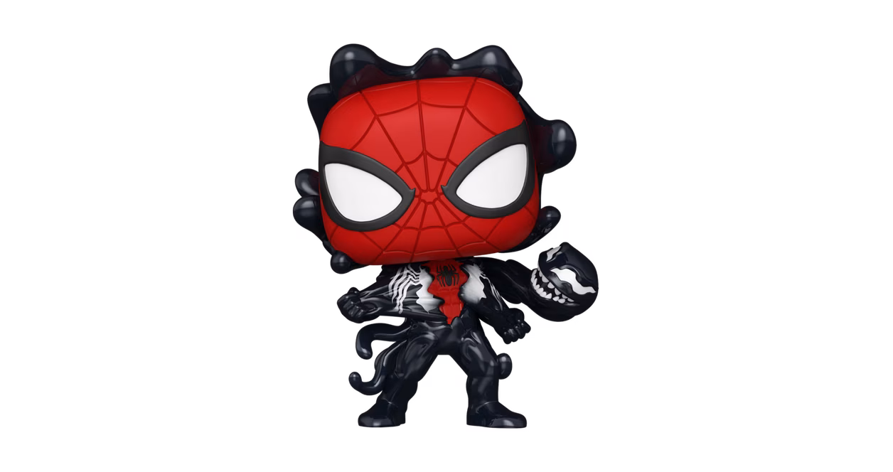GameStop Funko POP! Marvel: Spider-Man (Symbiote) 4-in Vinyl Bobblehead Figure GameStop Exclusive