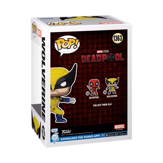 GameStop Funko POP! Marvel:  Deadpool 3 - Wolverine 3.9-in Vinyl Figure