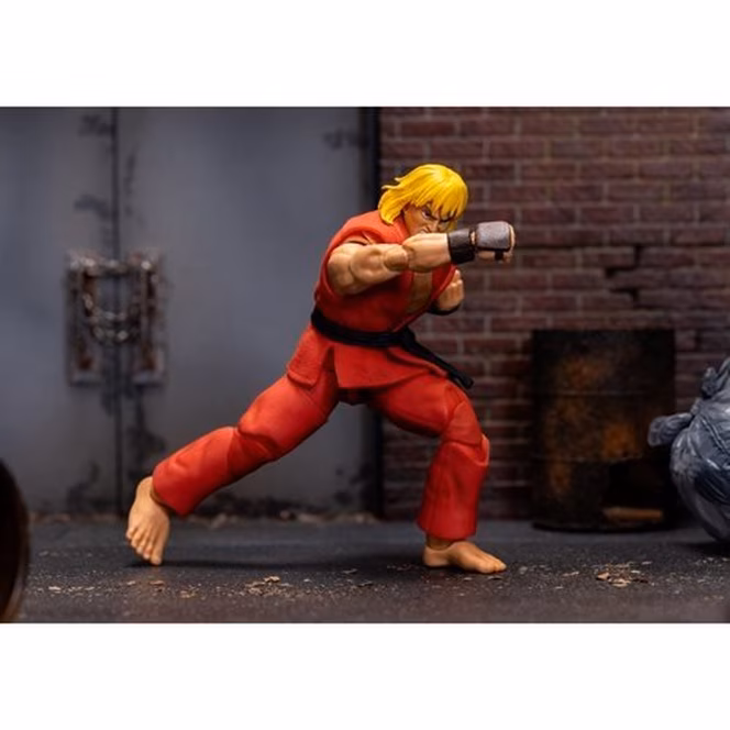 GameStop Jada Toys Street Fighter II Ken 6-in Action Figure