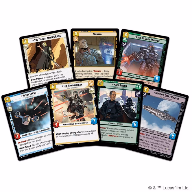 GameStop Star Wars Unlimited: Shadows of the Galaxy: Two-Player Starter Deck