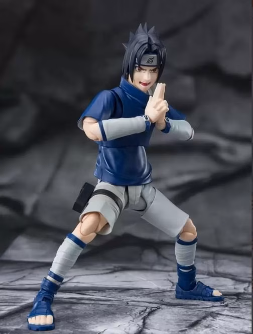GameStop Bandai Spirits Naruto S.H.Figuarts Sasuke Uchiha (Ninja Prodigy of the Uchiha Clan Bloodline) 5.3-in Figure