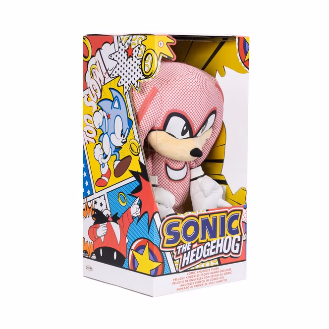 GameStop Jakks Pacific Sonic the Hedgehog Knuckles 15-in Plush Comic Con 2024 Exclusive