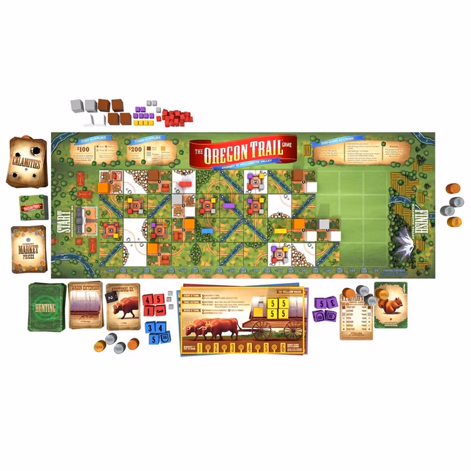 GameStop Oregon Trail - Journey to Williamette Valley Board Game
