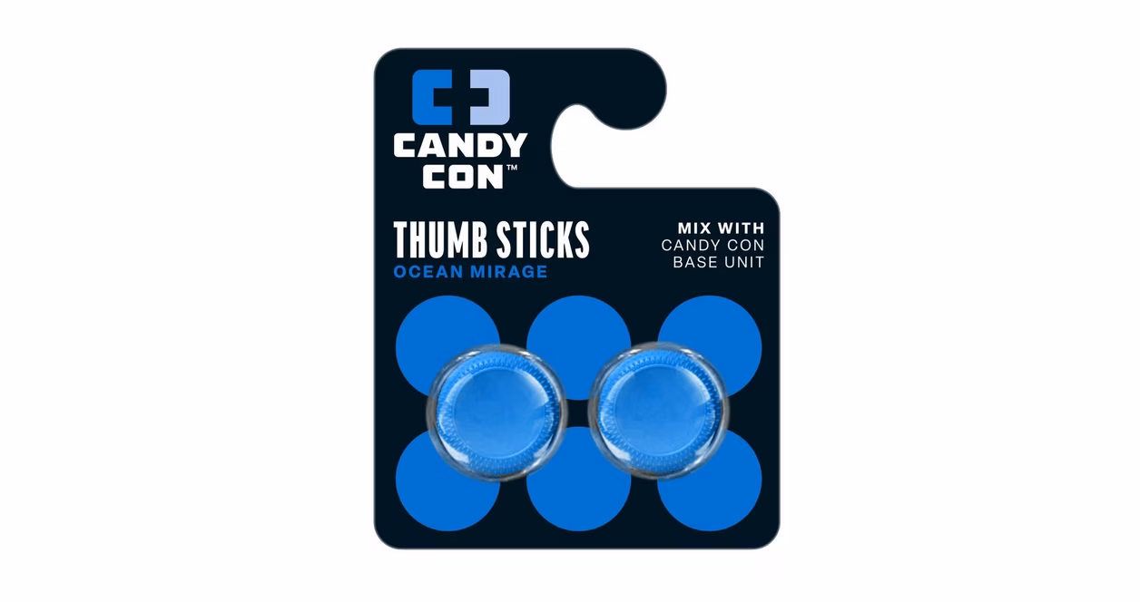 GameStop CANDY CON Thumb Stick - Ocean Mirage GameStop Exclusive