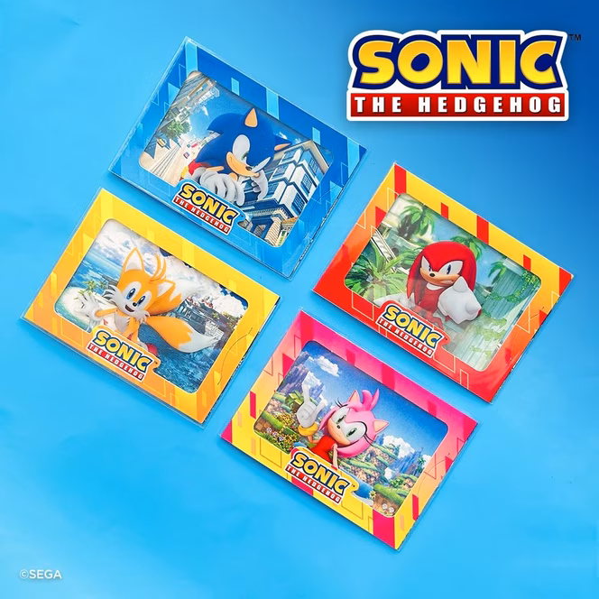 GameStop FiGPiN Sonic the Hedgehog: Cybercel Trading Cards Foil Pack (Series 2)