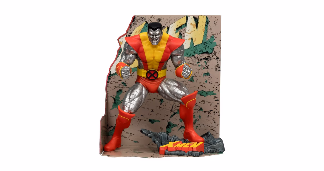 GameStop McFarlane Toys Gold Label Marvel Collection X-Men Colossus (Issue 1) 1:10TH Figure