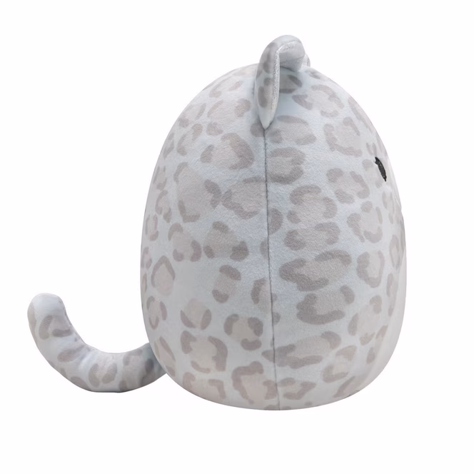 GameStop Squishmallows Grey Spotted Leopard with Eyelashes and Sparkle Ears 8-In Plush