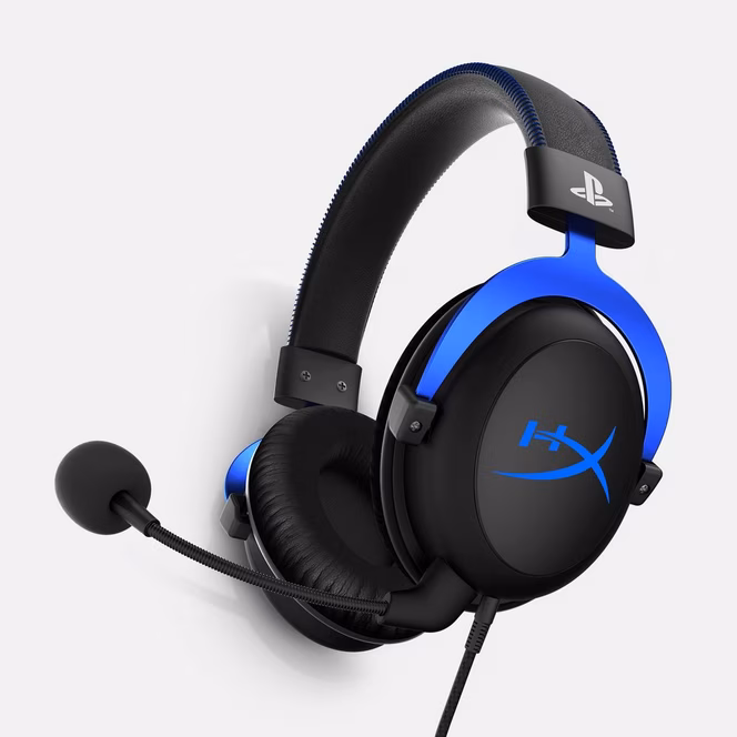 GameStop HyperX Cloud Wired Gaming Headset for PlayStation 4 and PlayStation 5