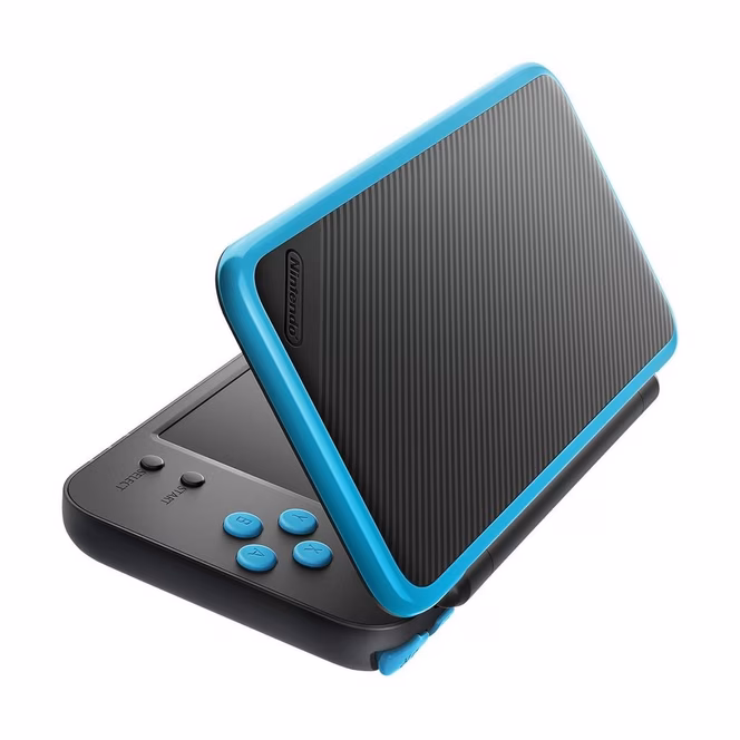 GameStop Nintendo 2DS XL Handheld Console - Black and Turquoise