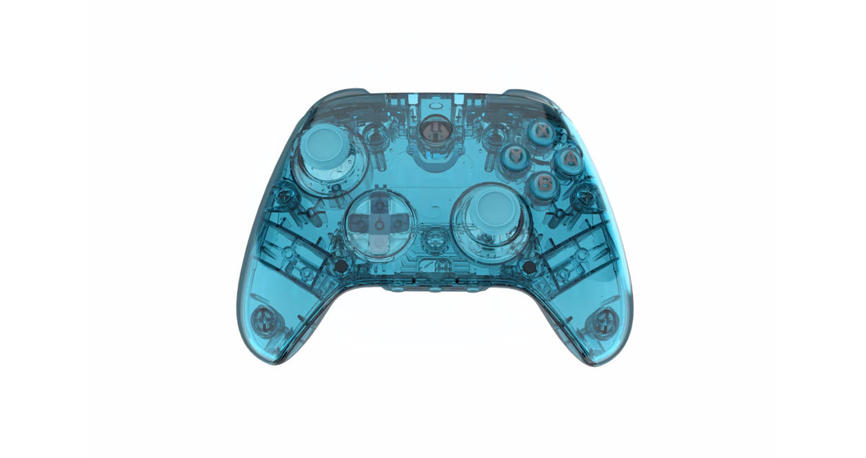 GameStop CANDY CON Diamond Blue Transparent Player Ready Pack - Diamond Blue GameStop Exclusive