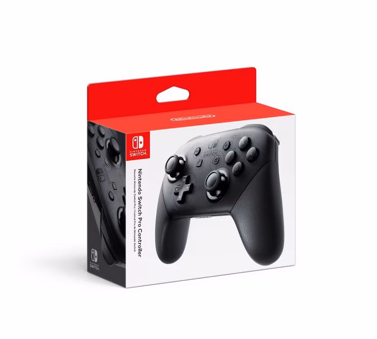 GameStop Nintendo Switch Wireless Pro Controller - Black