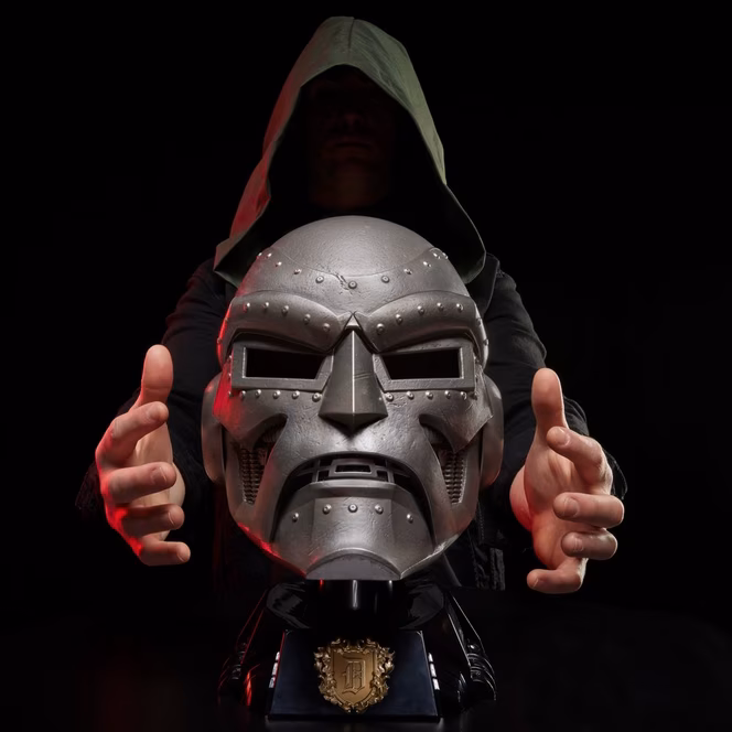 GameStop Hasbro Marvel Legends Series Doctor Doom Premium Roleplay Helmet