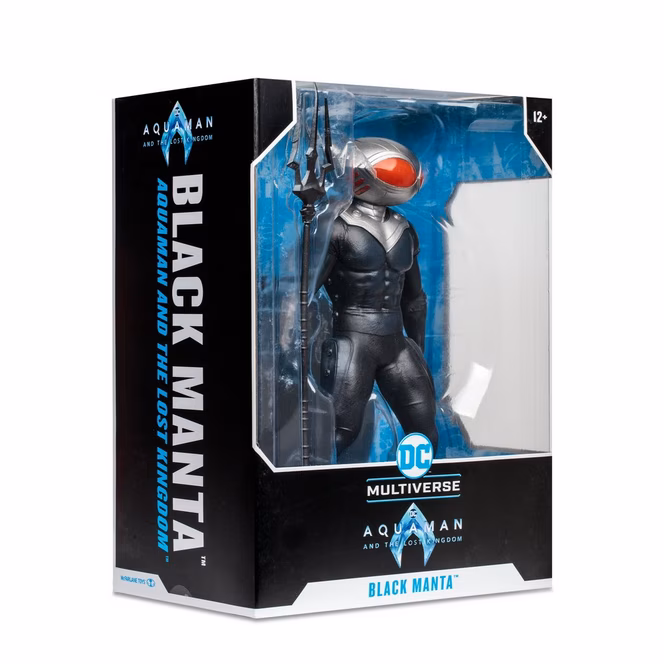 GameStop McFarlane Toys DC Multiverse Aquaman and The Lost Kingdom Black Manta 12-in Statue