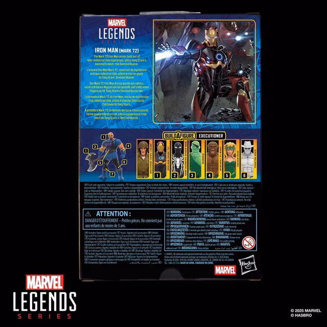 GameStop Hasbro Marvel Legends Series Iron Man (Mark 72) Iron Man 6-in Action Figure