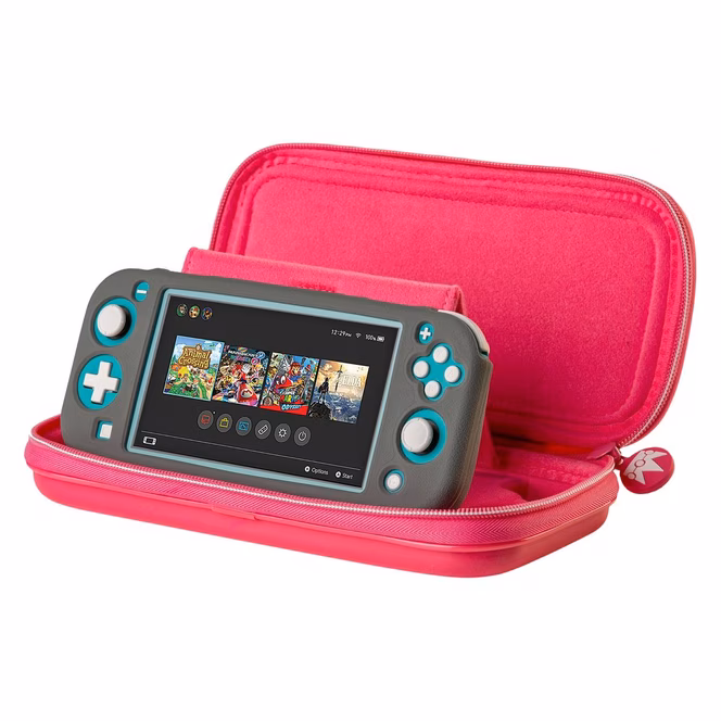 GameStop Nintendo Switch Game Traveler Deluxe Travel Case-Princess Peach Showtime