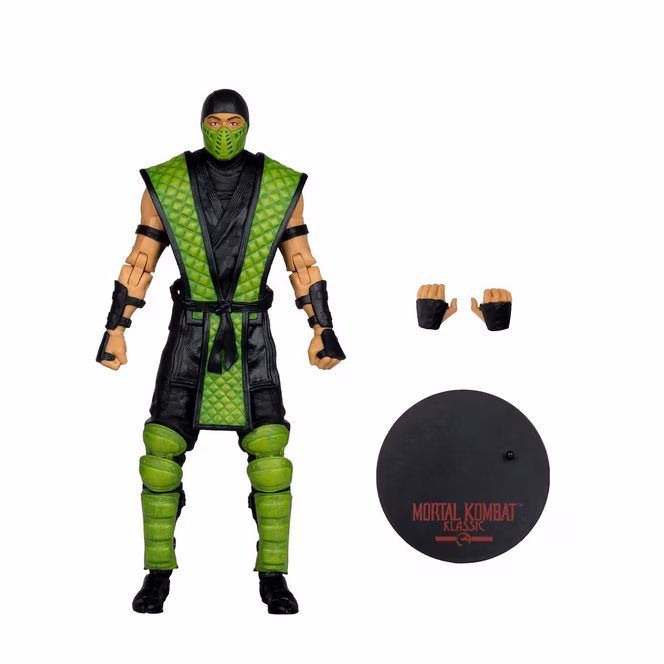 GameStop McFarlane Toys Mortal Kombat Klassic Reptile 7-in Scale Figure