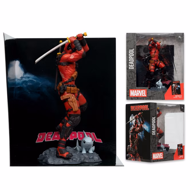 GameStop McFarlane Toys Marvel Collection Deadpool - Deadpool (Issue 1) 1:10TH Figure