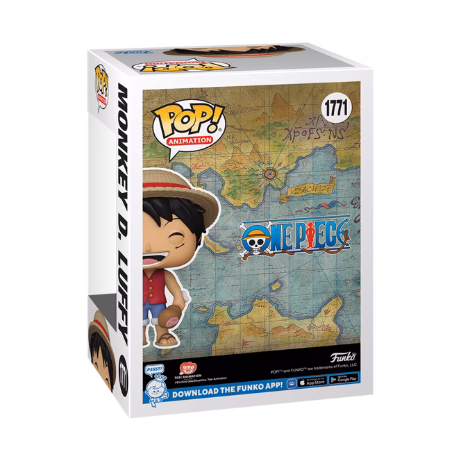 GameStop Funko POP! Animation: One Piece (Refresh) Luffy 4.3-in Vinyl Figure