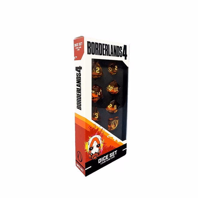 GameStop Borderlands 4 Dice Set - Sands of Time