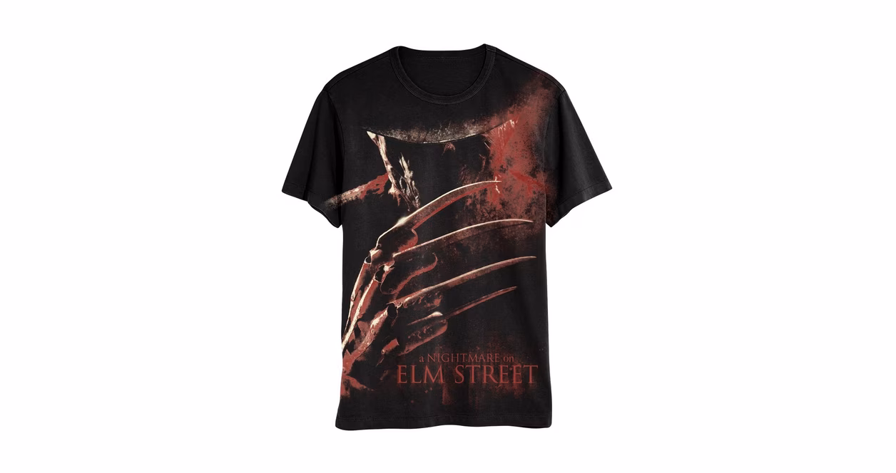 GameStop Nightmare on Elm Street Unisex Graphic Short Sleeve T-Shirt