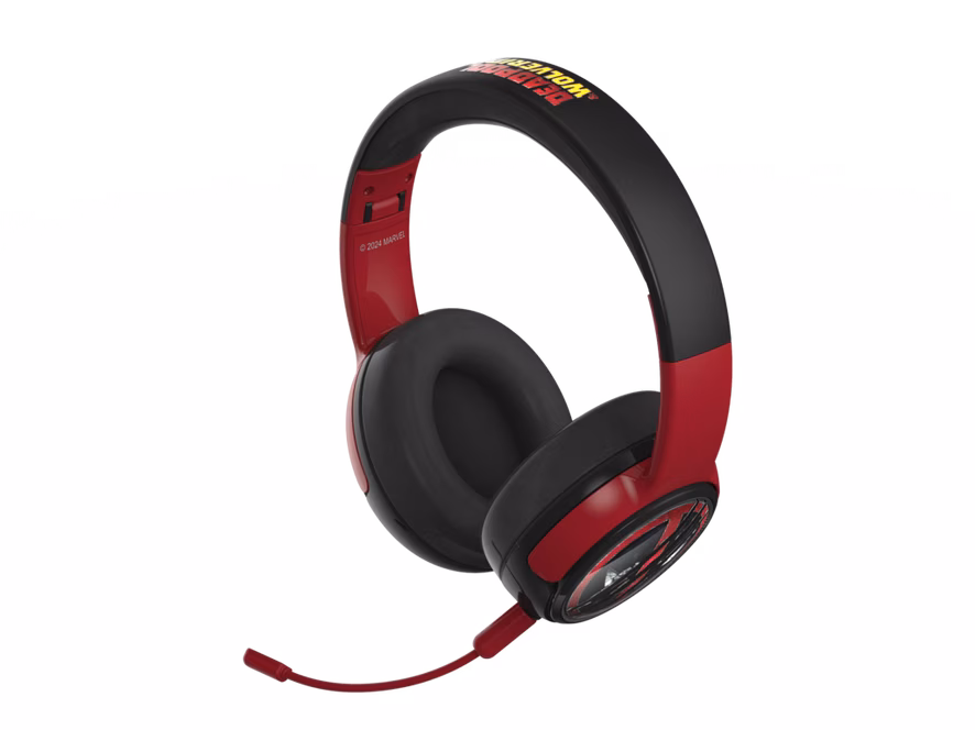 GameStop Marvel Deadpool and Wolverine Deadpool Wired Headset GameStop Exclusive