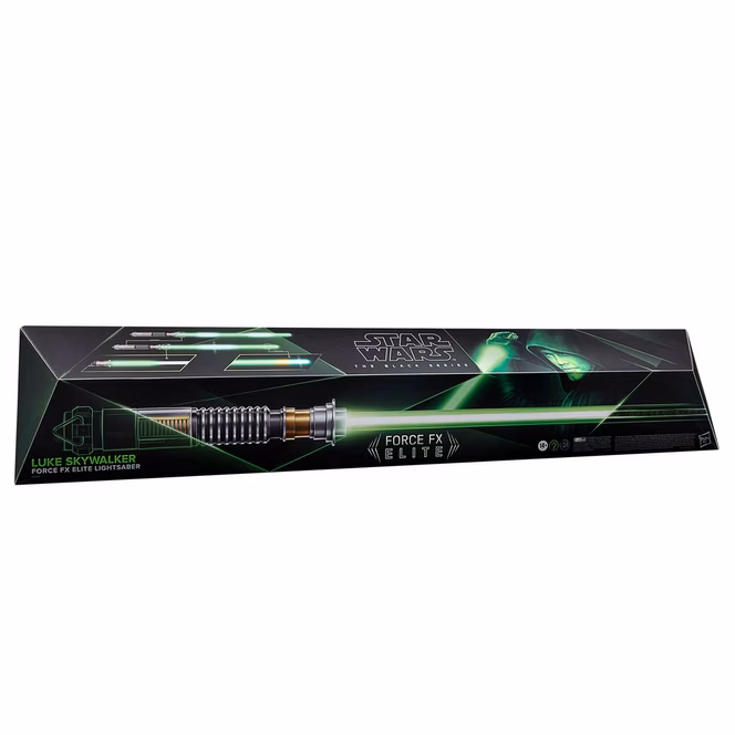 GameStop Hasbro Star Wars The Black Series Luke Skywalker Force FX Elite Lightsaber