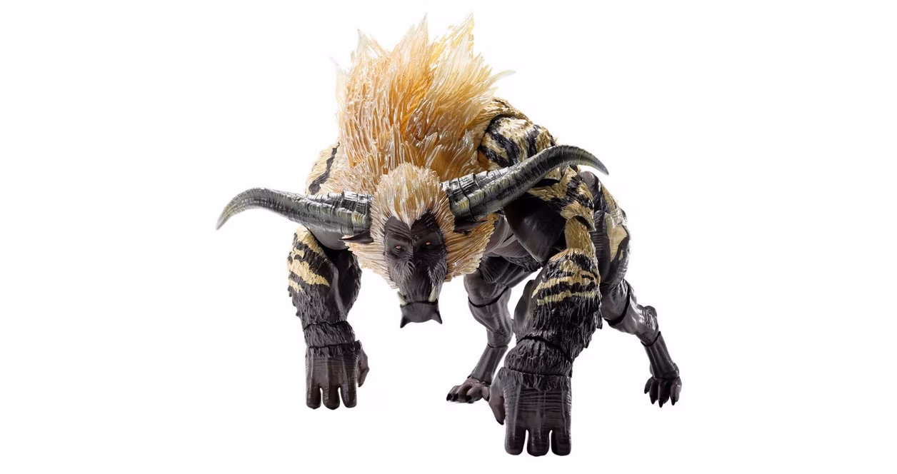 GameStop Bandai S.H. MonsterArts Tamashii Nations Monster Hunter Furious Rajang 8.7-in Figure
