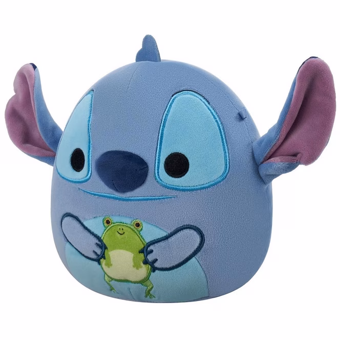 GameStop Squishmallows Disney Lilo and Stitch - Stitch Holding a Frog 8-in Plush