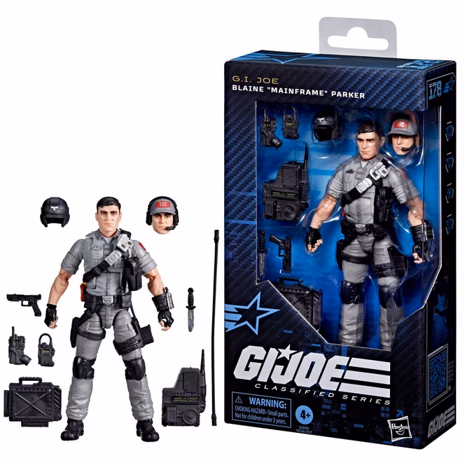 GameStop Hasbro G.I. Joe Classified Series Blaine (Mainframe) Parker 6-in Action Figure