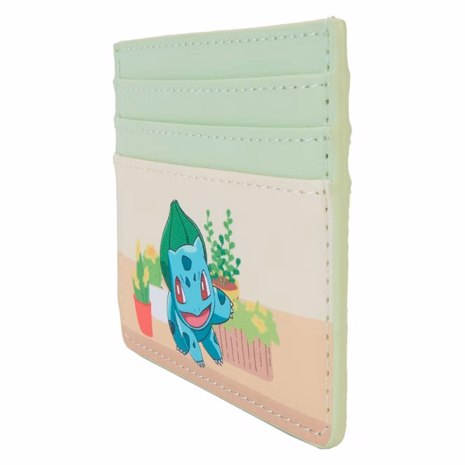 GameStop Loungefly Pokemon Plants Cardholder GameStop Exclusive