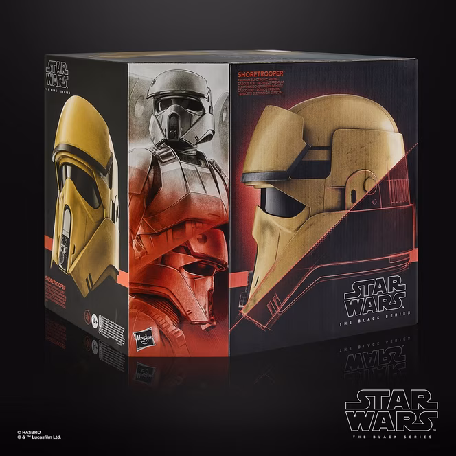 GameStop Hasbro Star Wars: Andor Shoretrooper (The Black Series) Electronic Helmet Replica