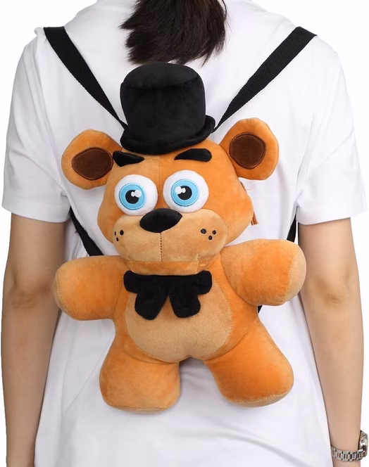 GameStop Five Nights At Freddy's Freddy Fazbear Plush Mini Backpack